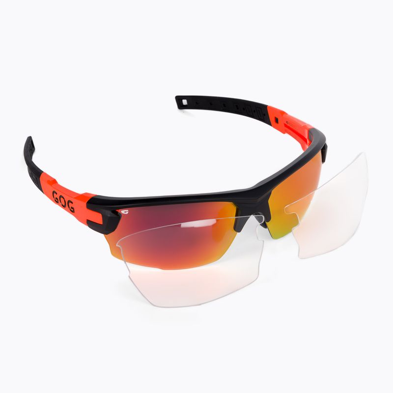 GOG Steno Fahrradbrille schwarz E540-4