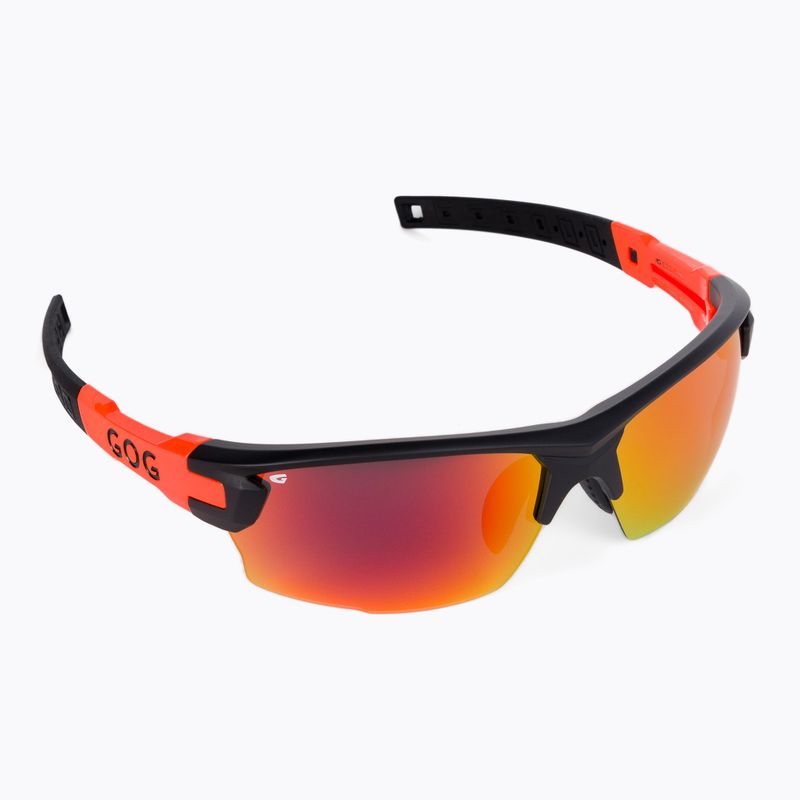 GOG Steno Fahrradbrille schwarz E540-4 2