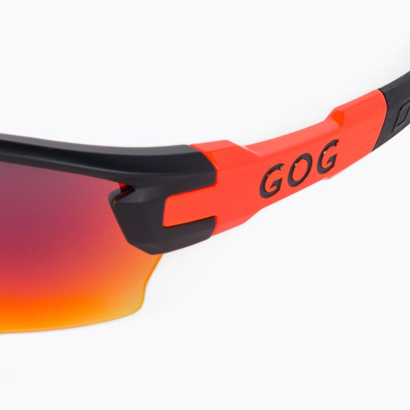 GOG Steno Fahrradbrille schwarz E540-4 6