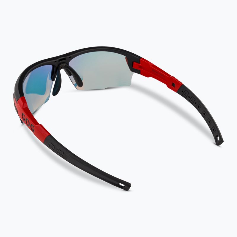 GOG Steno C mattschwarz/rot/polychromatisch rot Sonnenbrille 2