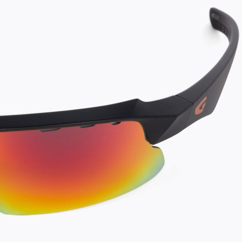 GOG Faun Fahrradbrille schwarz und gelb E579 6