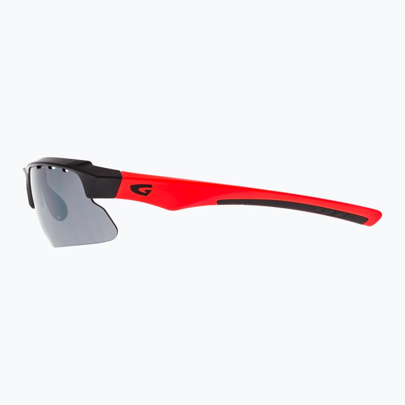 GOG Faun schwarz/orange/flash mirror Sonnenbrille 8