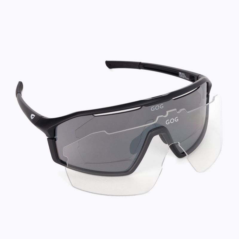 GOG Odyss Fahrradbrille schwarz E605-1