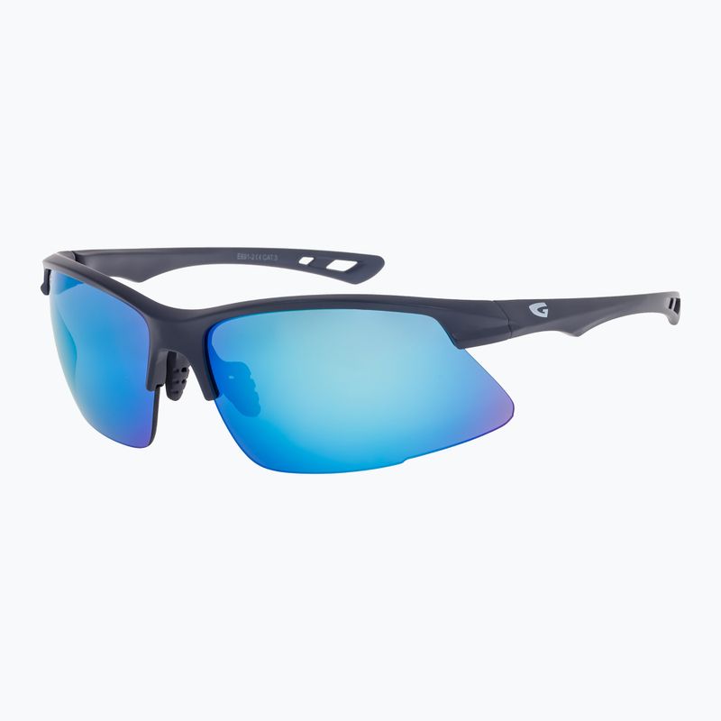 GOG Pico Sonnenbrille matt navyblau/polychromatisch weiß-blau