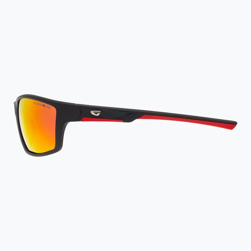 Sonnenbrille GOG Spire matt black/red/polychromatic red 4