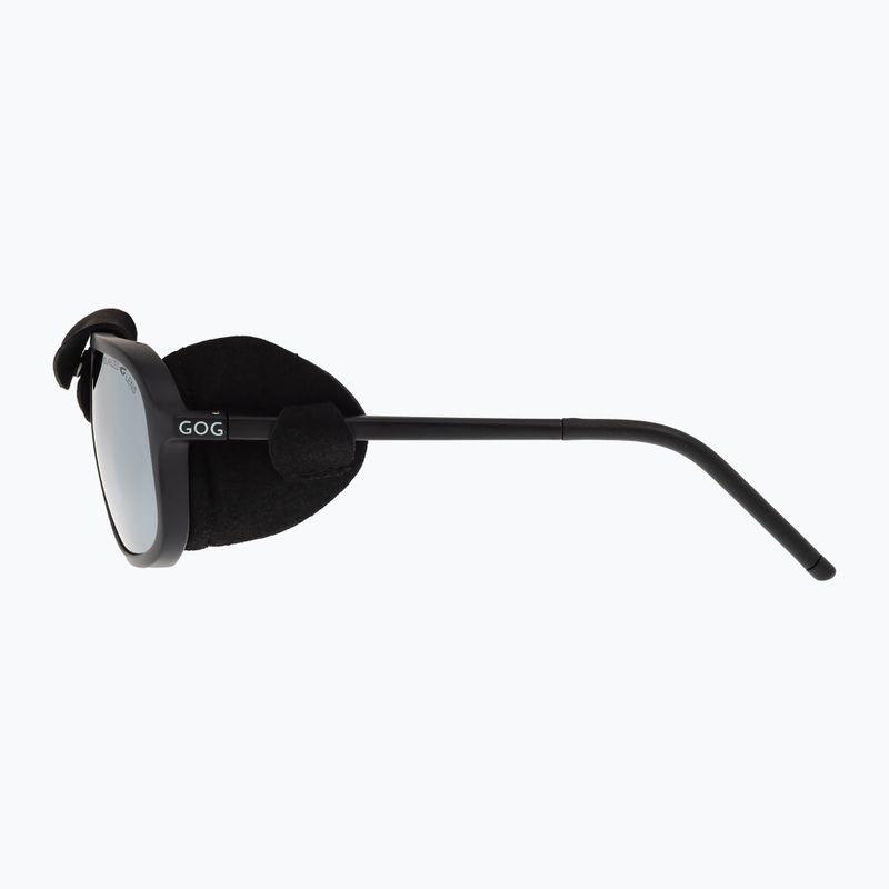 Sonnenbrille GOG Everest matt black/silver mirror 5
