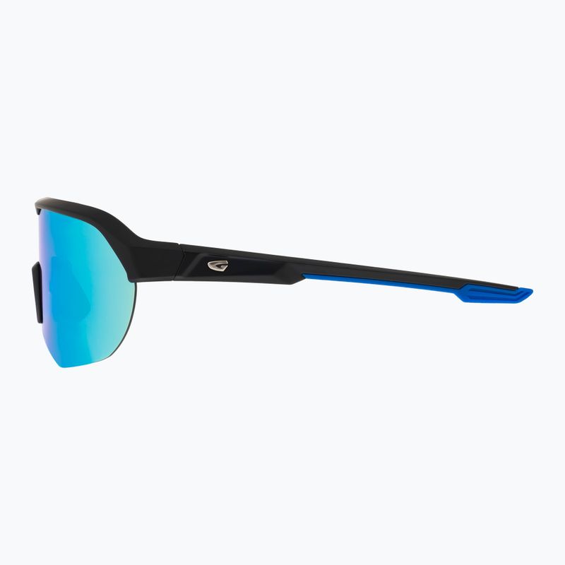 GOG Perseus matt schwarz/blau/blaugrün Fahrradbrille E501-4 8