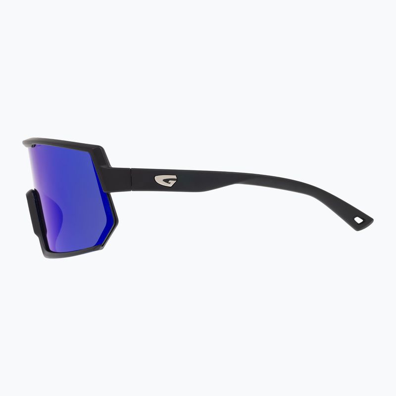 GOG Zeus mattschwarze/polychromatische weiß-blaue Sonnenbrille 7