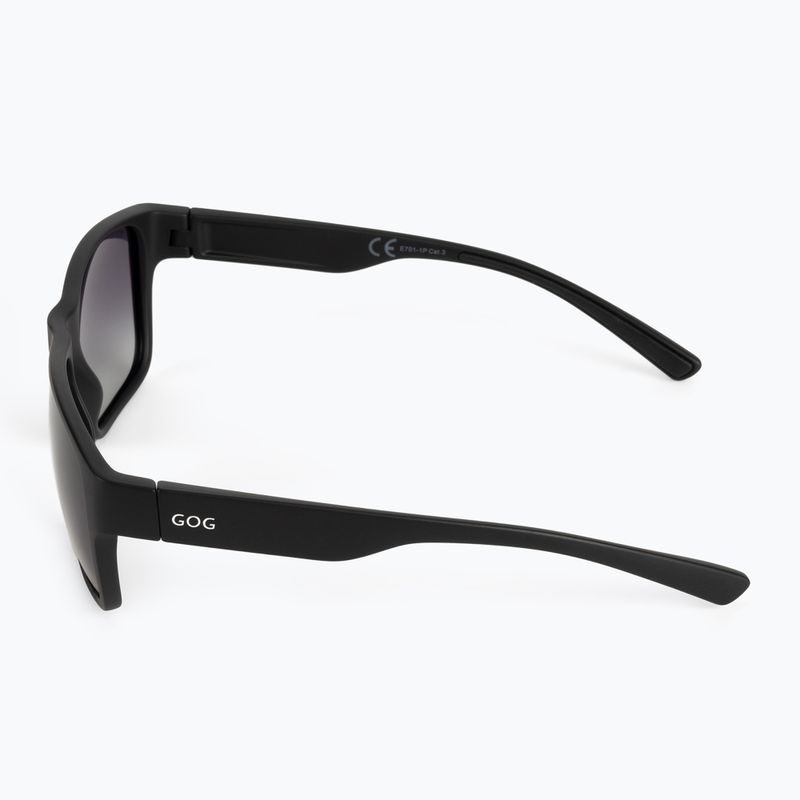 GOG Henry Mode mattschwarz / Farbverlauf rauchfarben Sonnenbrille E701-1P 4