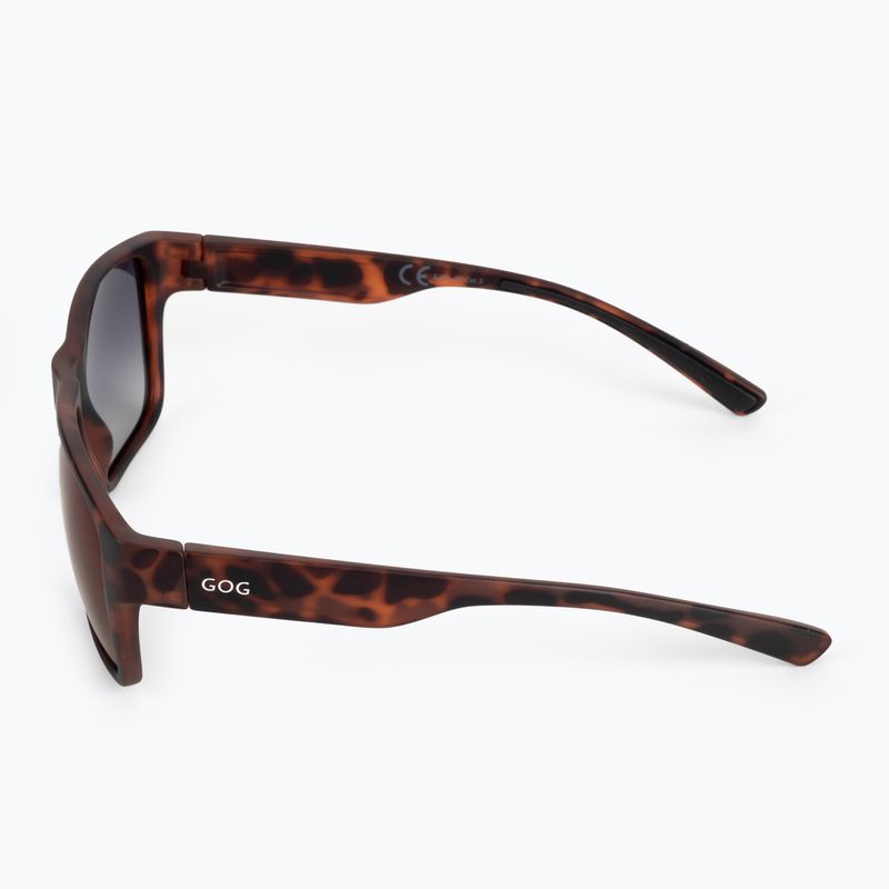 GOG Henry Mode matt braun demi / blau Spiegel Sonnenbrille E701-2P 4