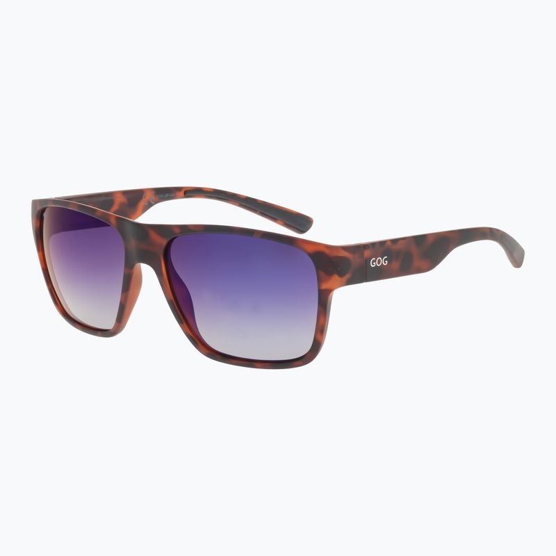 GOG Henry Mode matt braun demi / blau Spiegel Sonnenbrille E701-2P 5