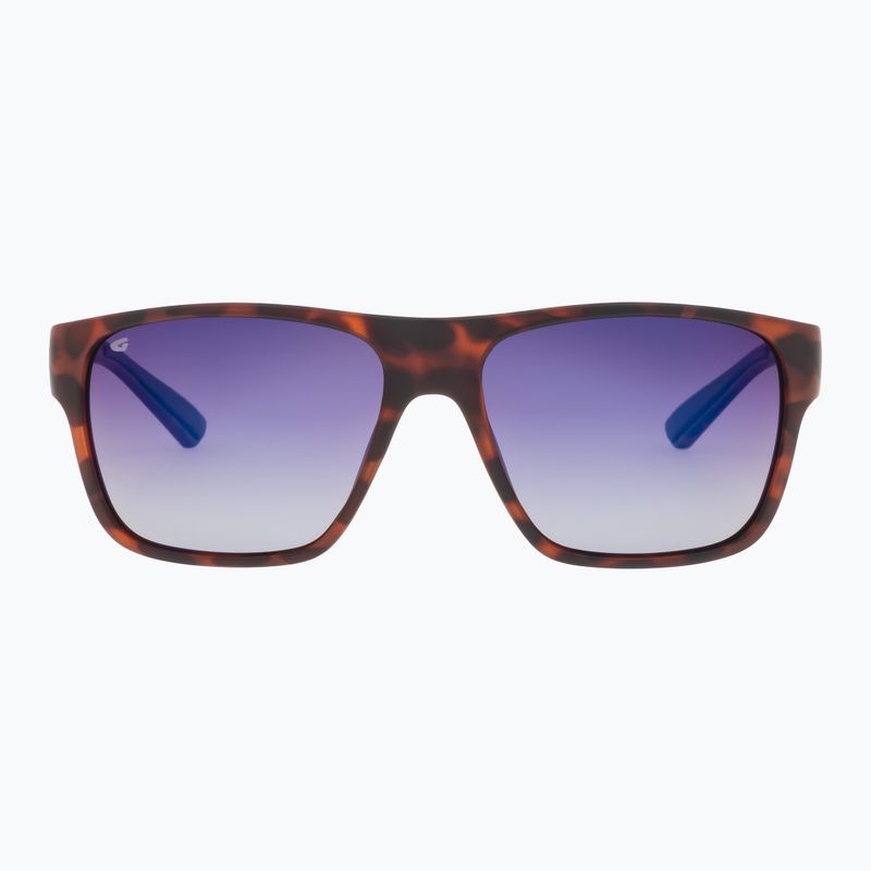 GOG Henry Mode matt braun demi / blau Spiegel Sonnenbrille E701-2P 6