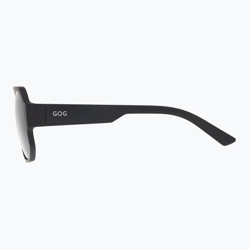 Sonnenbrille GOG Noah matt black/flash mirror