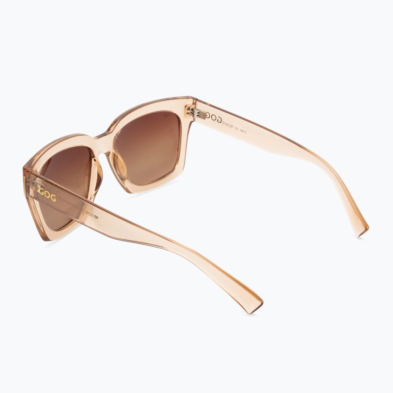 GOG Emily Mode kristallbraun / Verlauf braun Damen-Sonnenbrille E725-2P 2