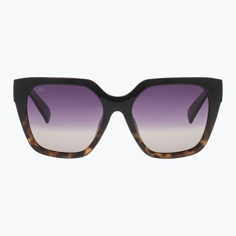 GOG Hazel Damen-Sonnenbrille schwarz / braun demi / gradient smoke E808-1P 7