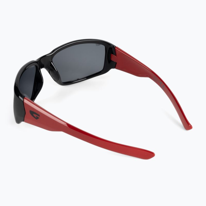 GOG Jungle junior schwarz / rot / smoke Sonnenbrille E952-1P 2