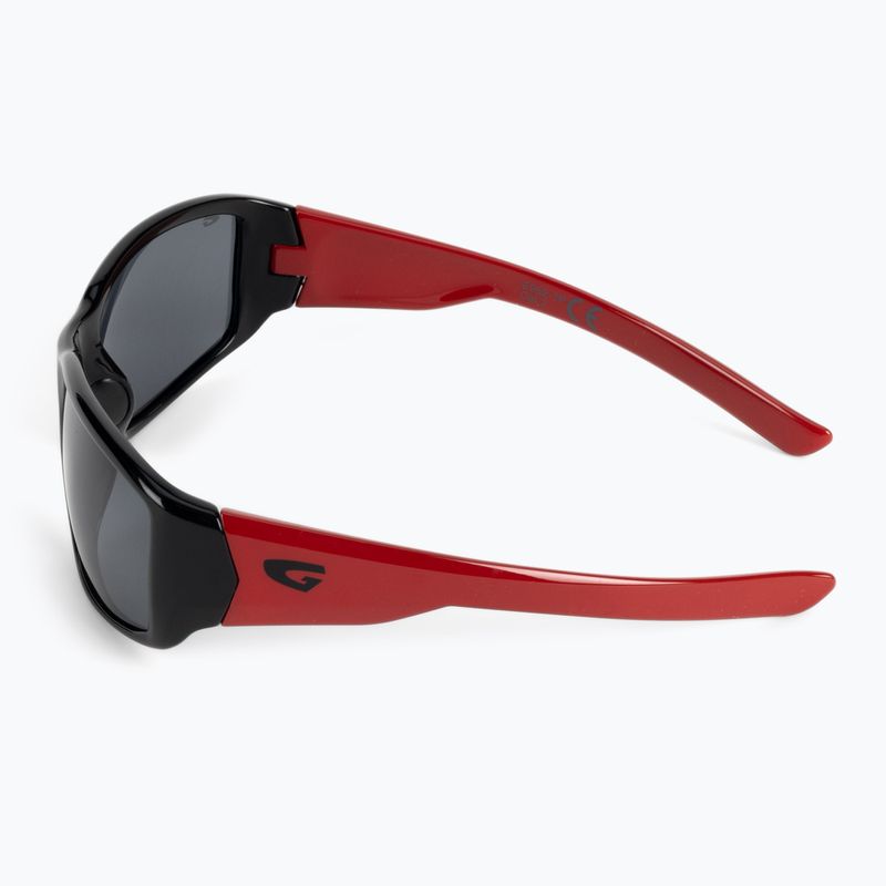 GOG Jungle junior schwarz / rot / smoke Sonnenbrille E952-1P 4