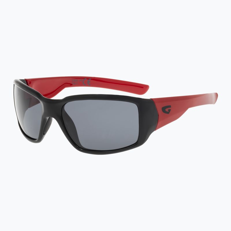 GOG Jungle junior schwarz / rot / smoke Sonnenbrille E952-1P 5