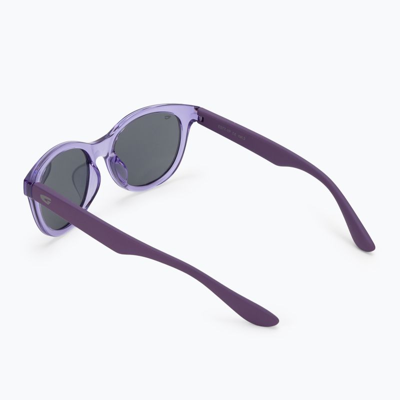 GOG Nelia cristal lila / lila / smoke Kindersonnenbrille E977-1P 2