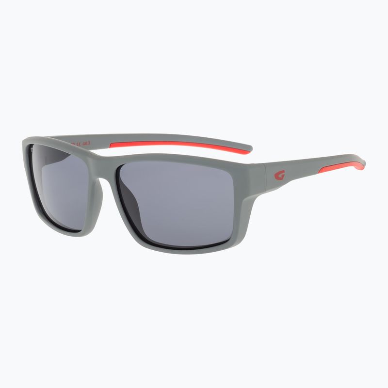 Sonnenbrille Kinder GOG Willie matt grey/red/smoke 3