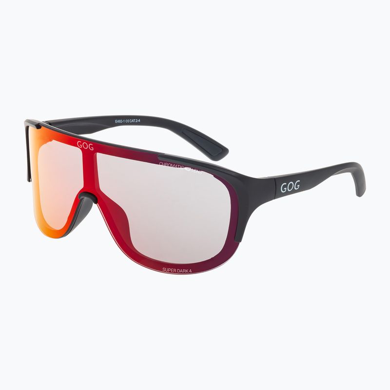 Sonnenbrille GOG Tatra  matt black/polychromatic red 4