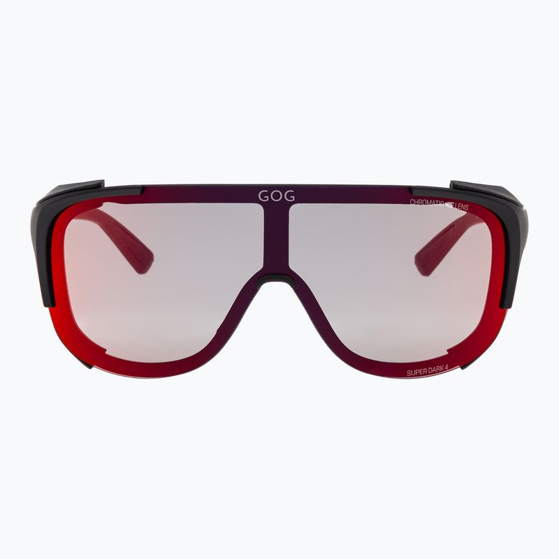 Sonnenbrille GOG Tatra  matt black/polychromatic red 5