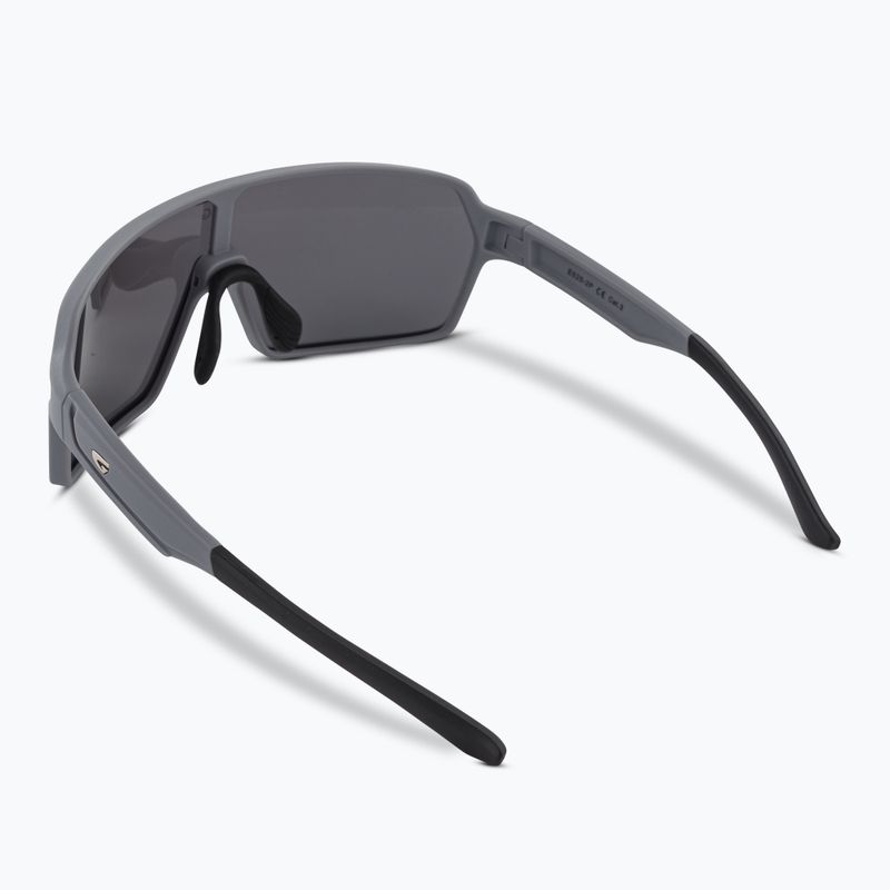 GOG Kronos Sonnenbrille matt grau/schwarz/polychromatisch grün 2