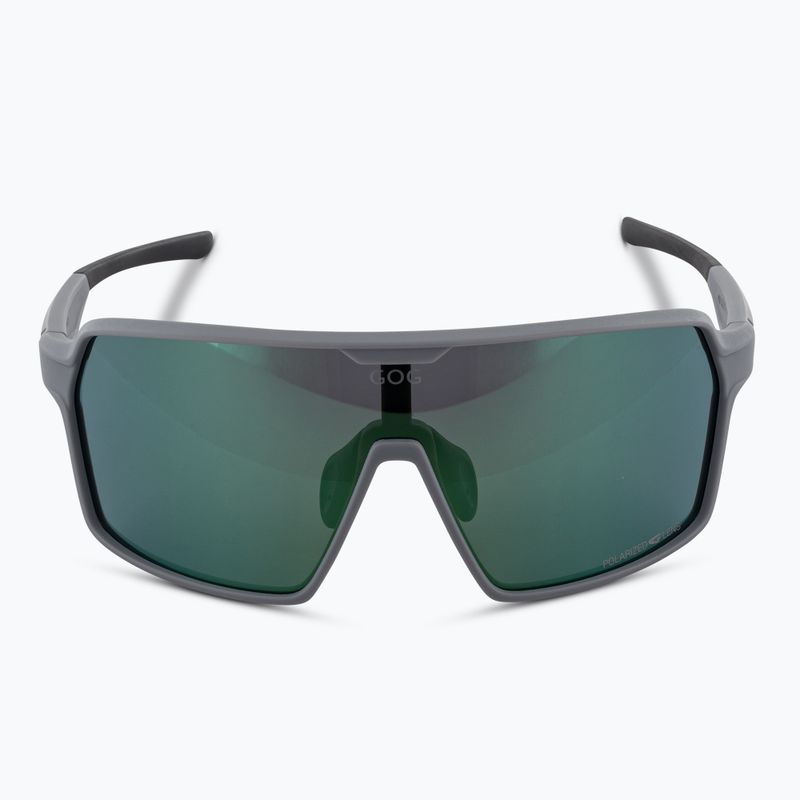 GOG Kronos Sonnenbrille matt grau/schwarz/polychromatisch grün 3