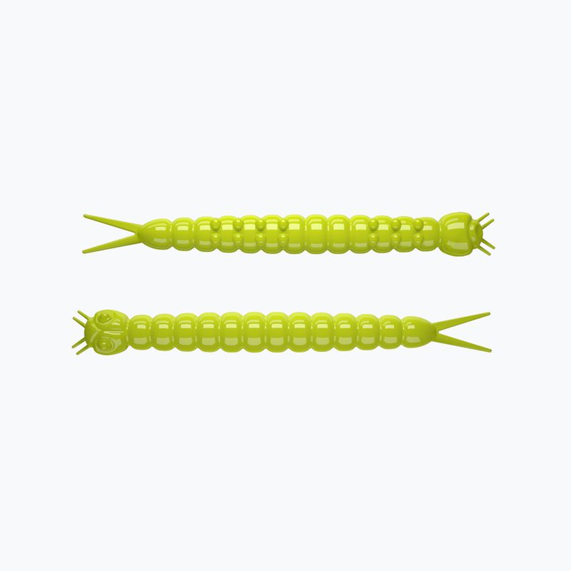 Libra Lures Slight Worm Krill Gummiköder 15 Stück. gelb SLIGHTWORMK38