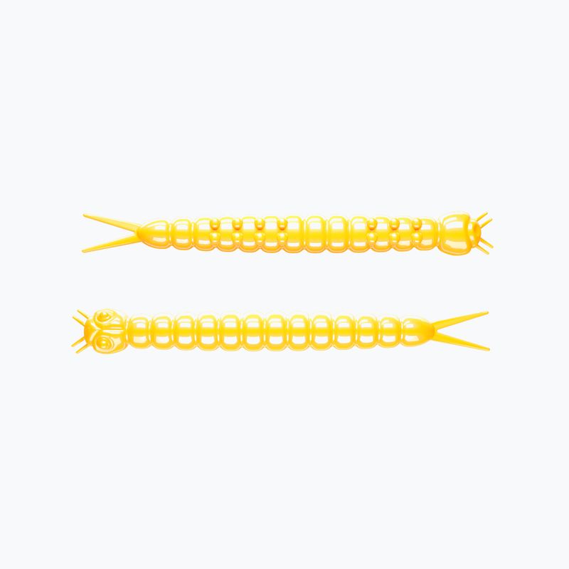 Libra Lures Slight Worm Krill Gummiköder 15 Stück. gelb SLIGHTWORMK38