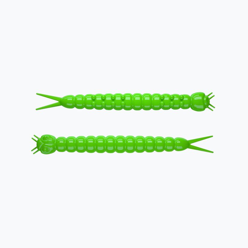 Libra Lures Slight Worm Krill Gummiköder 15 Stück hot green SLIGHTWORMK38