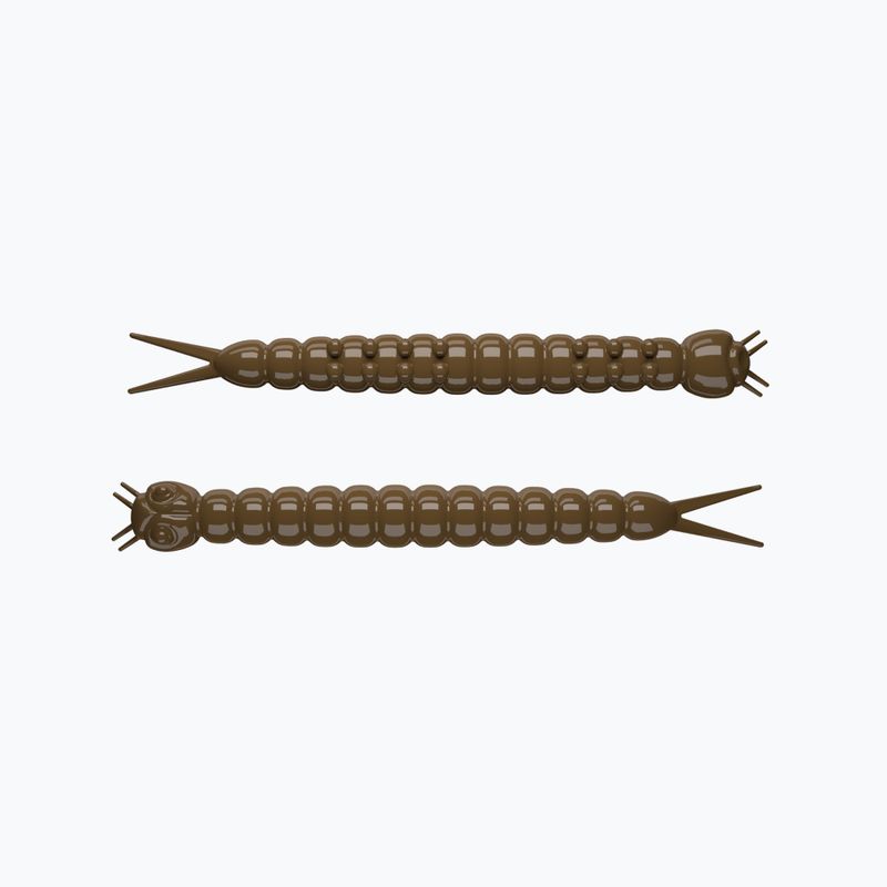 Libra Lures Slight Worm Krill Gummiköder 15 Stück braun SLIGHTWORMK38