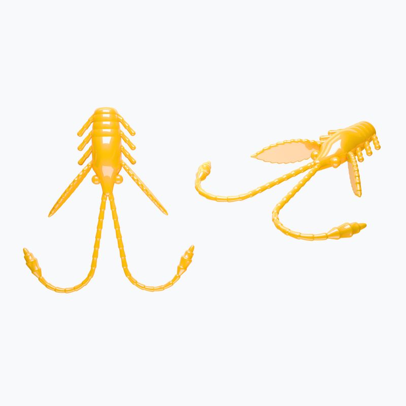 Libra Lures Pro Nymph Krill Gummiköder 15 Stück dunkelgelb PRONYMPHK18