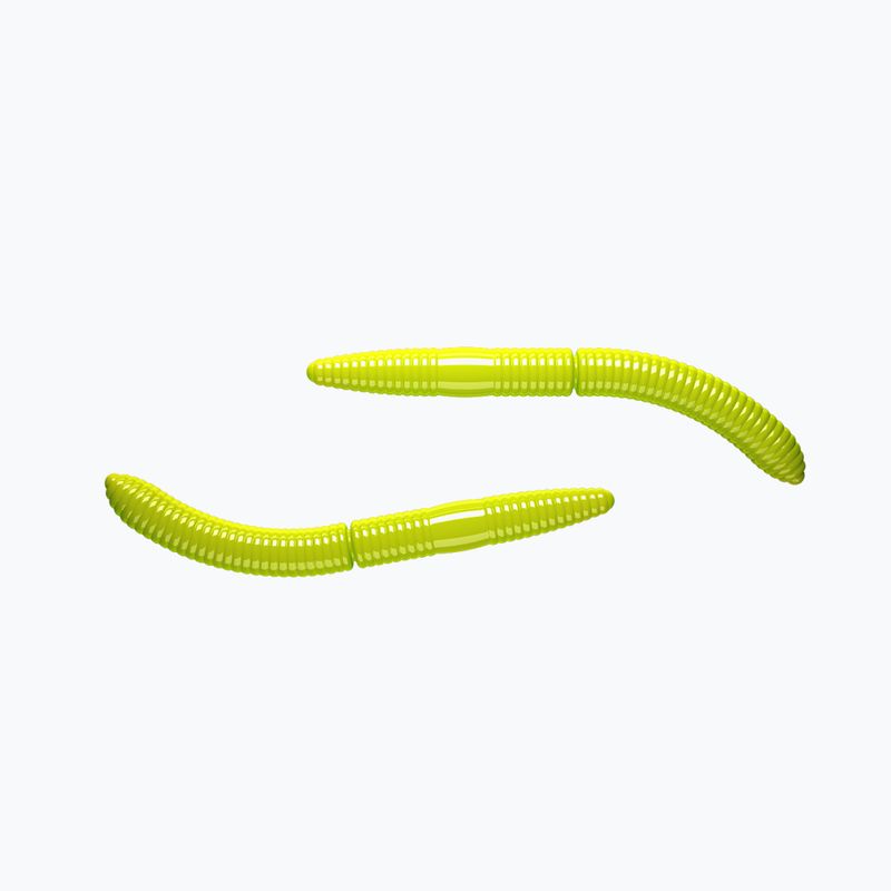 Libra Lures Fatty D'Worm Krill Gummiköder 10 Stück apfelgrün FATTYDWORMK65