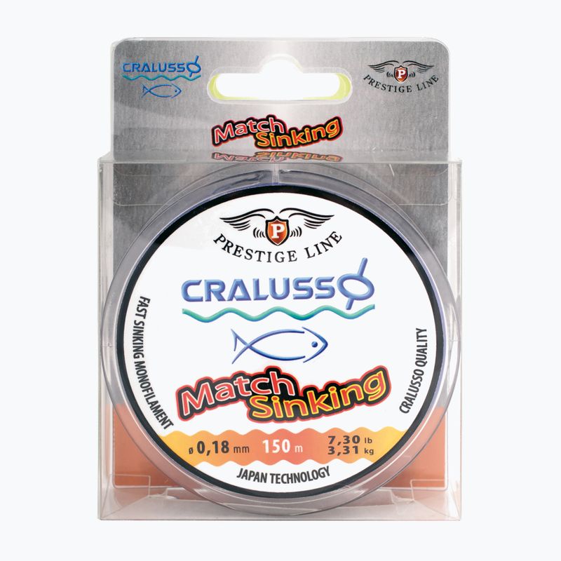 Cralusso Feeder Prestige QSP Sinkende Methode Monofilament schwarz 2062