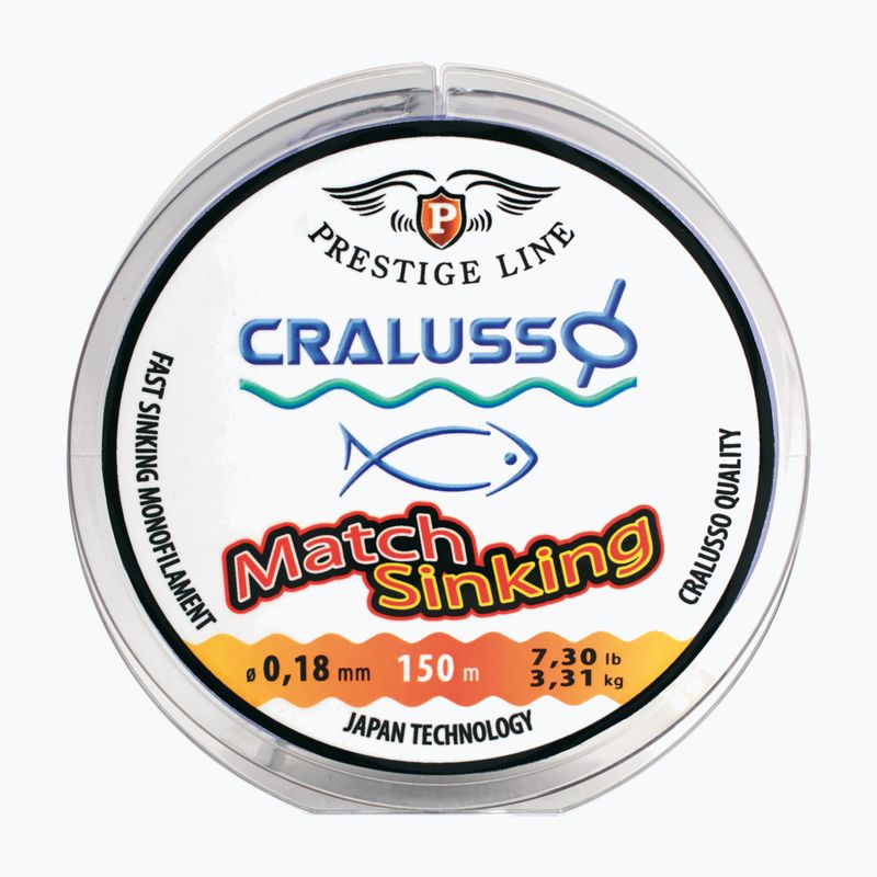 Cralusso Feeder Prestige QSP Sinkende Methode Monofilament schwarz 2062 2