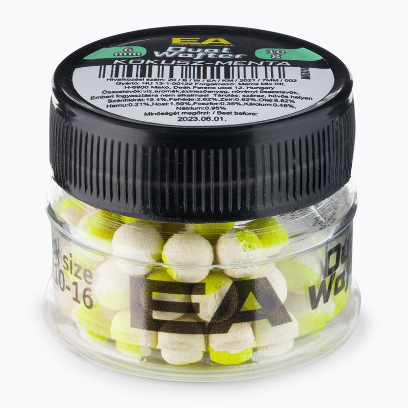 Maros EA Dual Wafter Coco-Menta gelb und weiß Kugelköder MAEA310