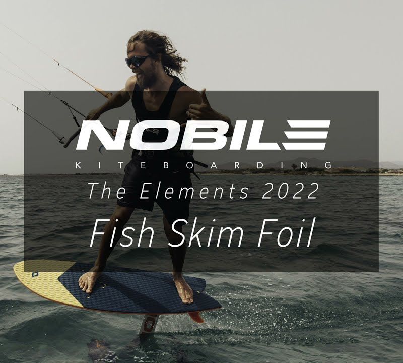 Nobile Skim Foil K22 gelb kiteboard 13