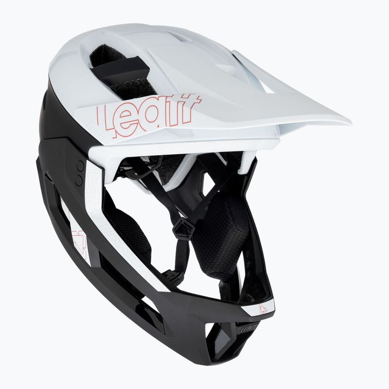 Leatt MTB Enduro 3.0 V23 Fahrradhelm schwarz und weiß 1023014751
