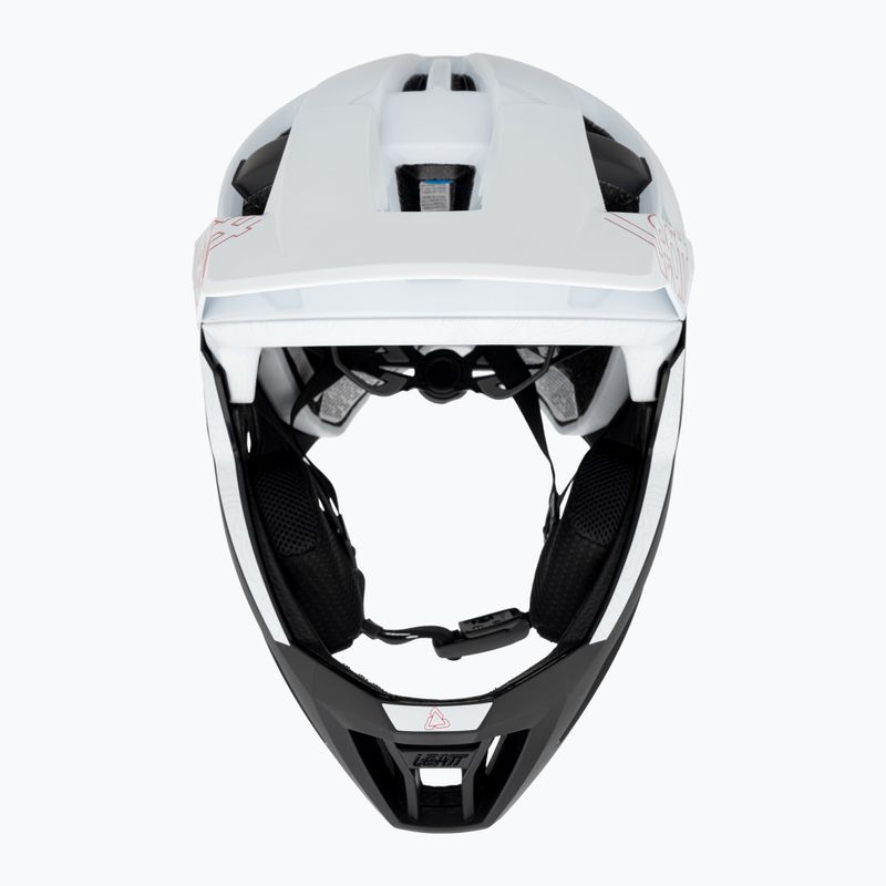 Leatt MTB Enduro 3.0 V23 Fahrradhelm schwarz und weiß 1023014751 2