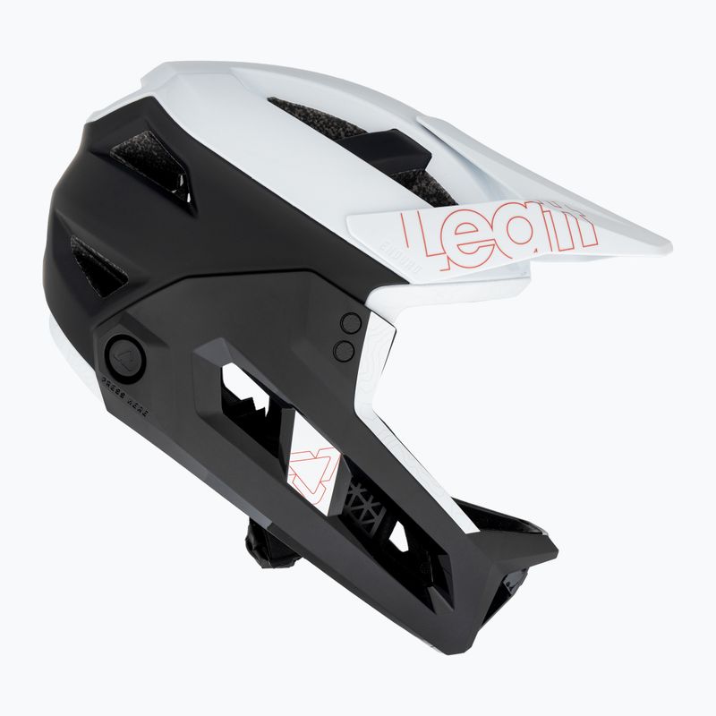 Leatt MTB Enduro 3.0 V23 Fahrradhelm schwarz und weiß 1023014751 4