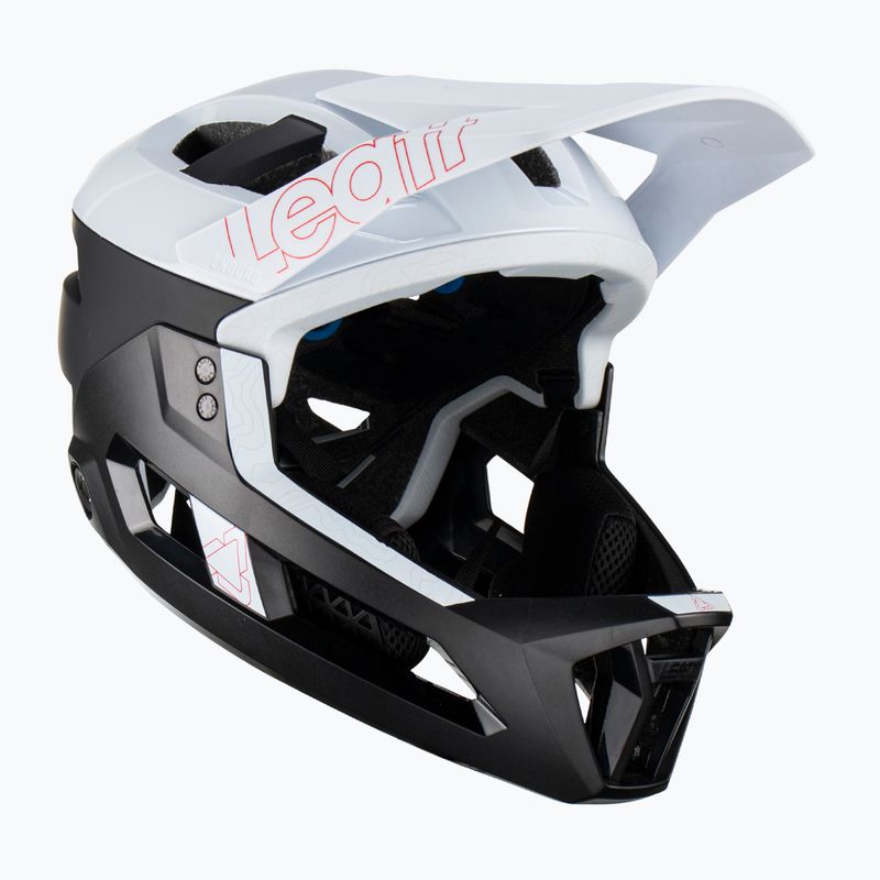 Leatt MTB Enduro 3.0 V23 Fahrradhelm schwarz und weiß 1023014751 6