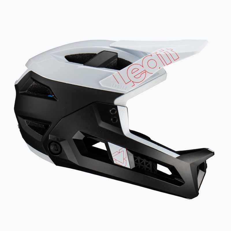 Leatt MTB Enduro 3.0 V23 Fahrradhelm schwarz und weiß 1023014751 7