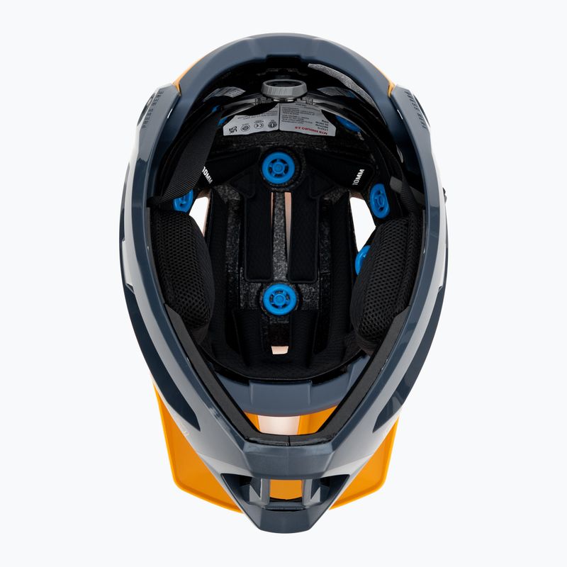 Leatt MTB Enduro 2.0 V23 Fahrradhelm navy blau und gelb 1023014852 5