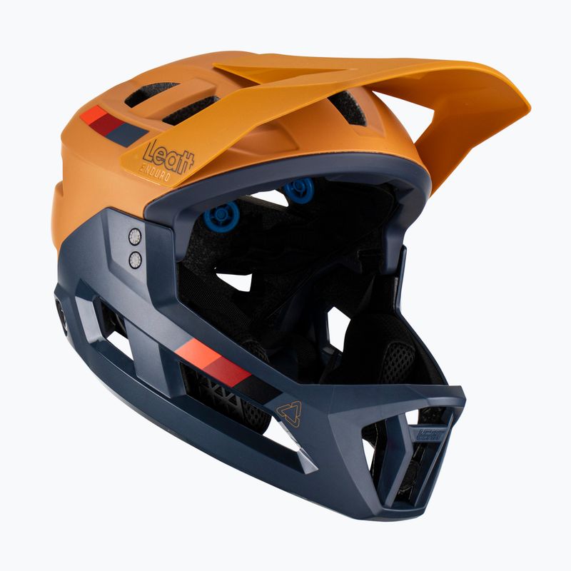 Leatt MTB Enduro 2.0 V23 Fahrradhelm navy blau und gelb 1023014852 6