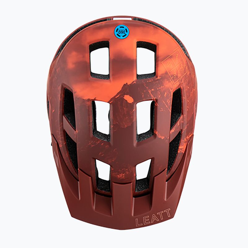 Leatt MTB Trail 2.0 Fahrradhelm V23 rot 1023016351 10