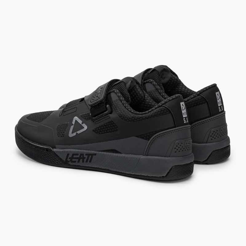 Herren MTB-Radschuhe Leatt 5.0 Clip schwarz 3023048255 3