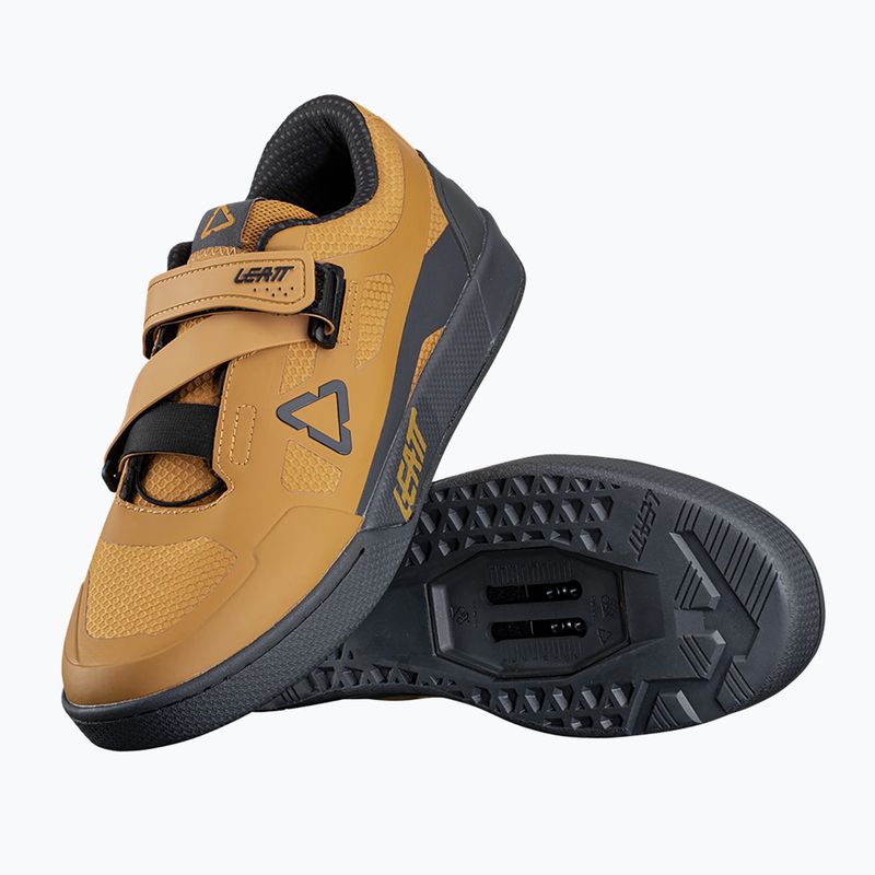 Herren MTB-Radschuhe Leatt 5.0 Clip braun 3023048303 15