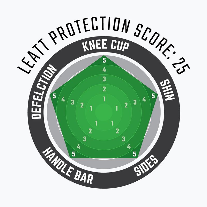 Kinder-Fahrradprotektoren für Knie und Schienbeine Leatt Dual Axis black 3