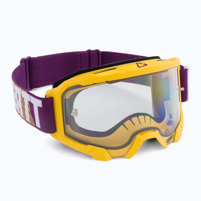 Leatt Velocity 4.5 indigo / klar Fahrradbrille 8023020450